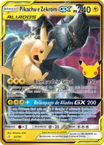 Pikachu e Zekrom-GX