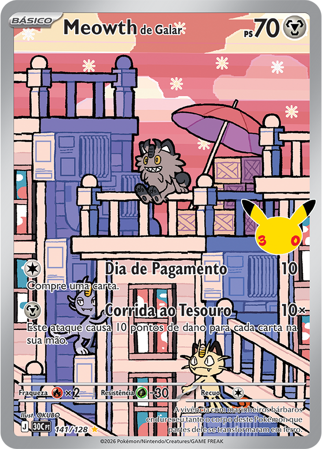 Meowth de Galar 141