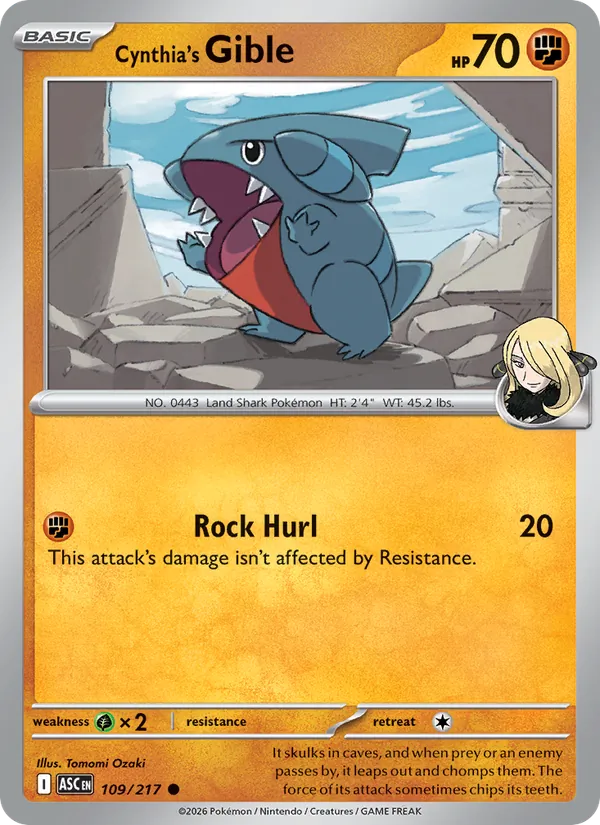 Gible da Cíntia 109/217
