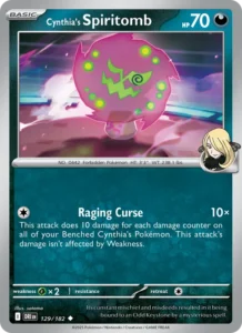 Spiritomb da Cíntia 129/182