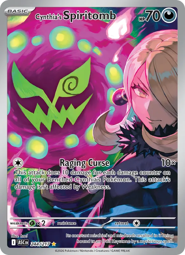 Spiritomb da Cíntia 244/217