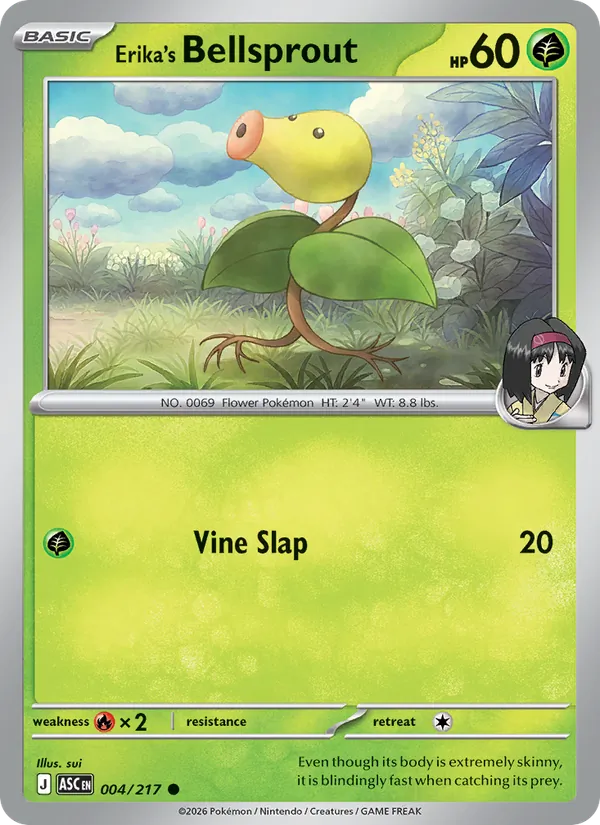 Bellsprout da Érica 004/217