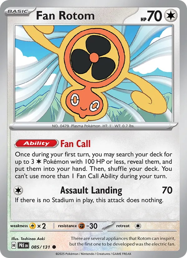 Rotom Ventilador 085/131