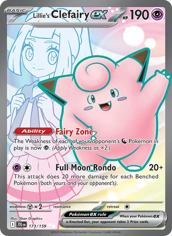 Clefairy ex da Lílian 173/159
