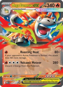 Mega Camerupt ex 022/132
