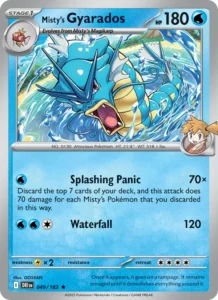 Gyarados da Misty 049/182