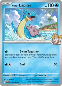 Lapras da Misty 050/182