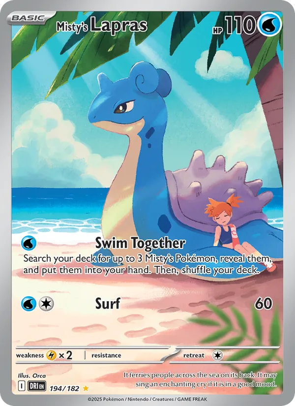 Lapras da Misty 194/182
