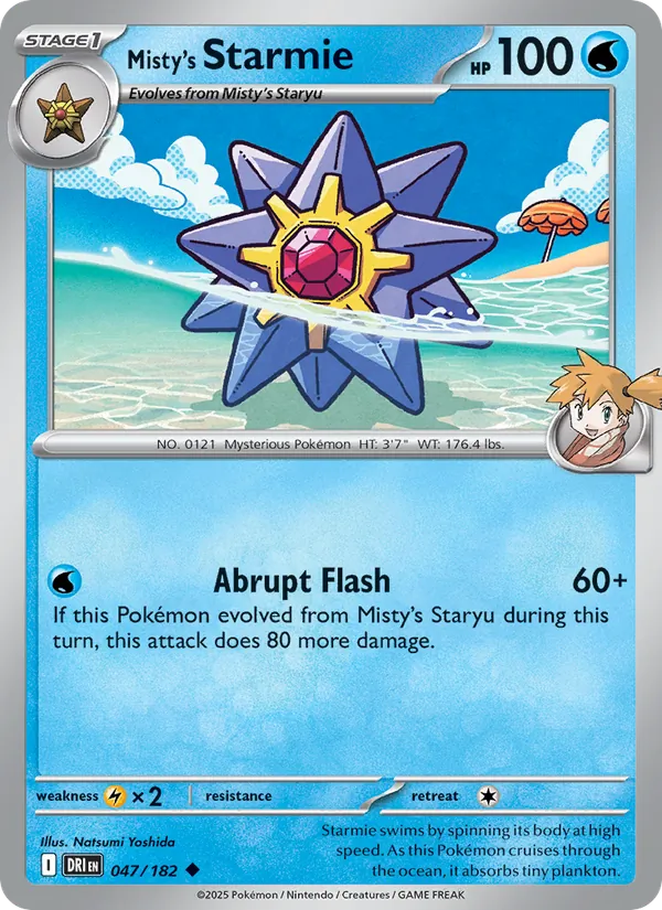 Starmie da Misty 047/182