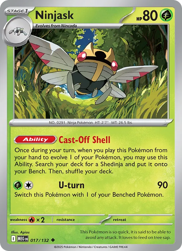 Ninjask 017/132