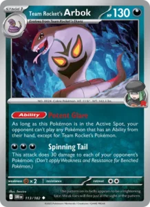 Arbok da Equipe Rocket 113/182