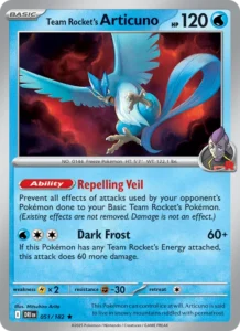Articuno da Equipe Rocket 051/182