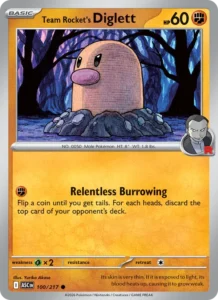 Diglett da Equipe Rocket 100/217