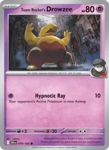Drowzee da Equipe Rocket 079/182
