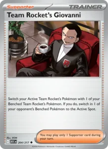 Giovanni da Equipe Rocket 204/217