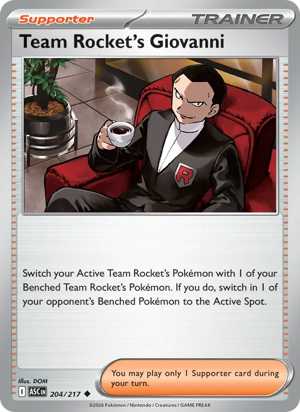Giovanni da Equipe Rocket 204/217