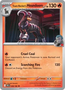 Houndoom da Equipe Rocket 038/182