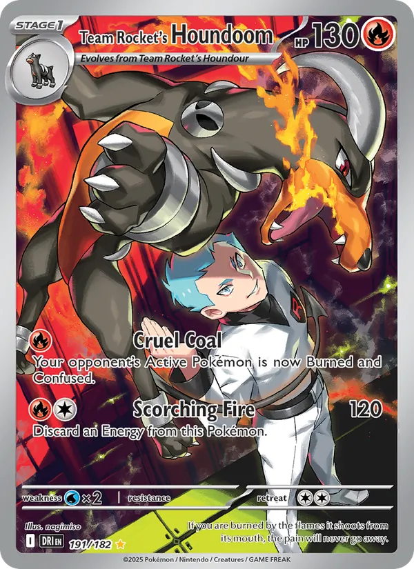 Houndoom da Equipe Rocket 191/182