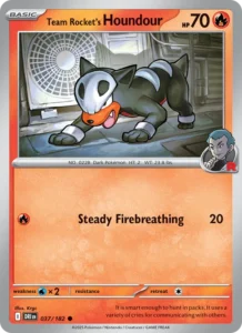 Houndour da Equipe Rocket 037/182