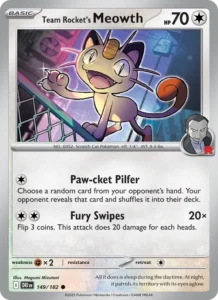 Meowth da Equipe Rocket 149/182