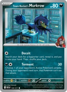 Murkrow da Equipe Rocket 126/217