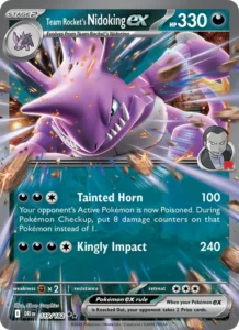 Nidoking ex da Equipe Rocket 119/182