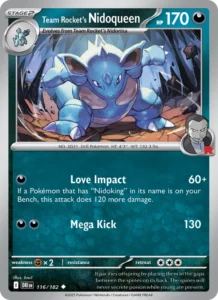 Nidoqueen da Equipe Rocket 116/182