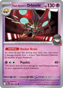 Orbeetle da Equipe Rocket 089/182