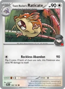 Raticate da Equipe Rocket 148/182