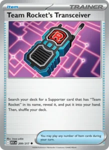 Transmissor da Equipe Rocket 209/217