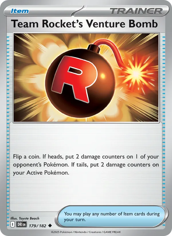 Bomba de Risco da Equipe Rocket 179/182