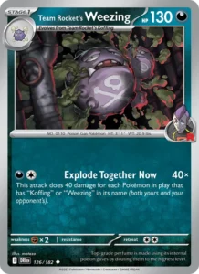 Weezing da Equipe Rocket 126/182