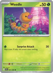 Weedle 001/86