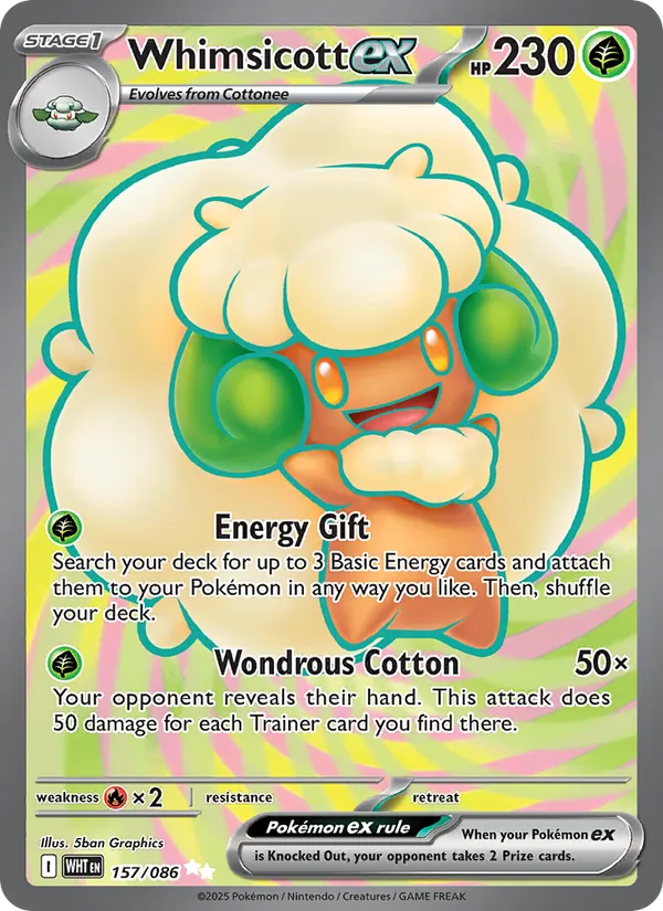 Whimsicott ex 157/86